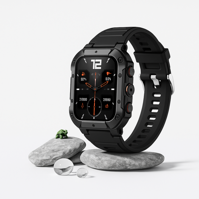 Xiaomi Relógio Inteligente Militar Masculino IP68 5ATM para Esportes ao Ar Livre e Fitness 2025