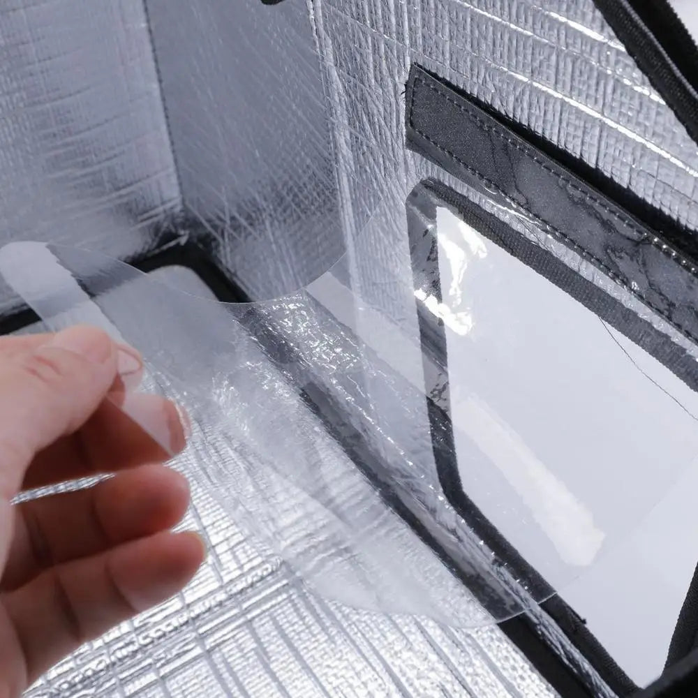 Casa grande para gatos de exterior com isolamento