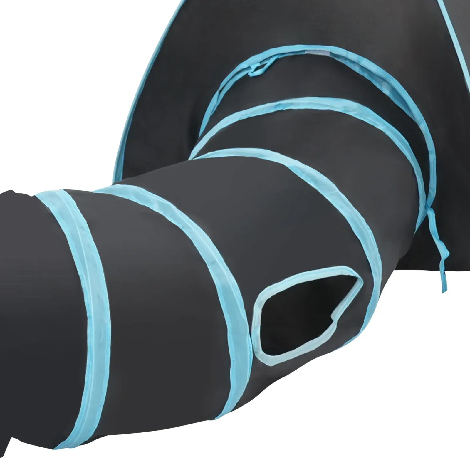 collapsible cat tunnel for indoor outdoor use