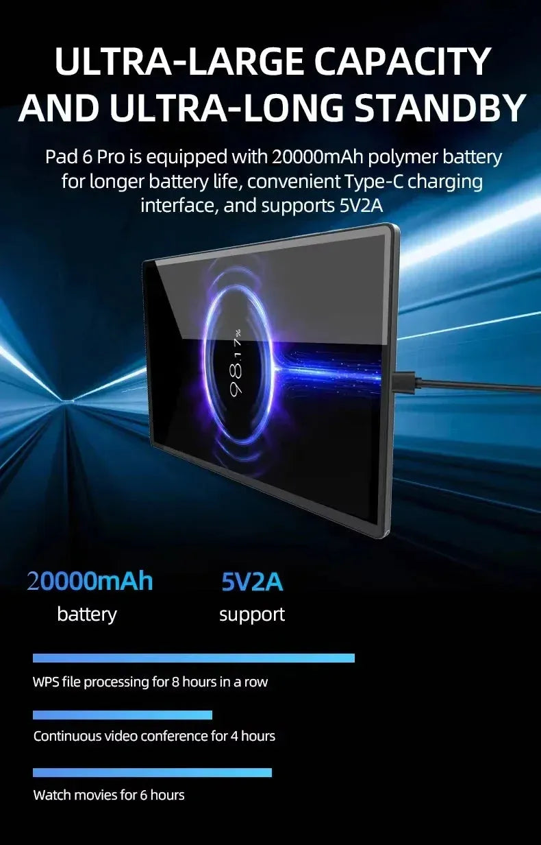 2025 NEW Original MI Pad 7 Pro Tablet 11inch Snapdragon 8gen2 HD 4K Android - Loja Manuel Coelho