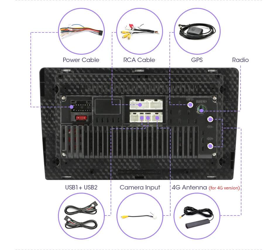 Android 12 Car Radio for Nissan Kia Honda Toyota VW - Loja Manuel Coelho