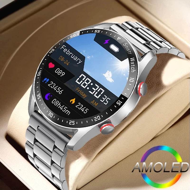 Smart Watch ECG+PPG Bluetooth Call Men Laser Health - Loja Manuel Coelho