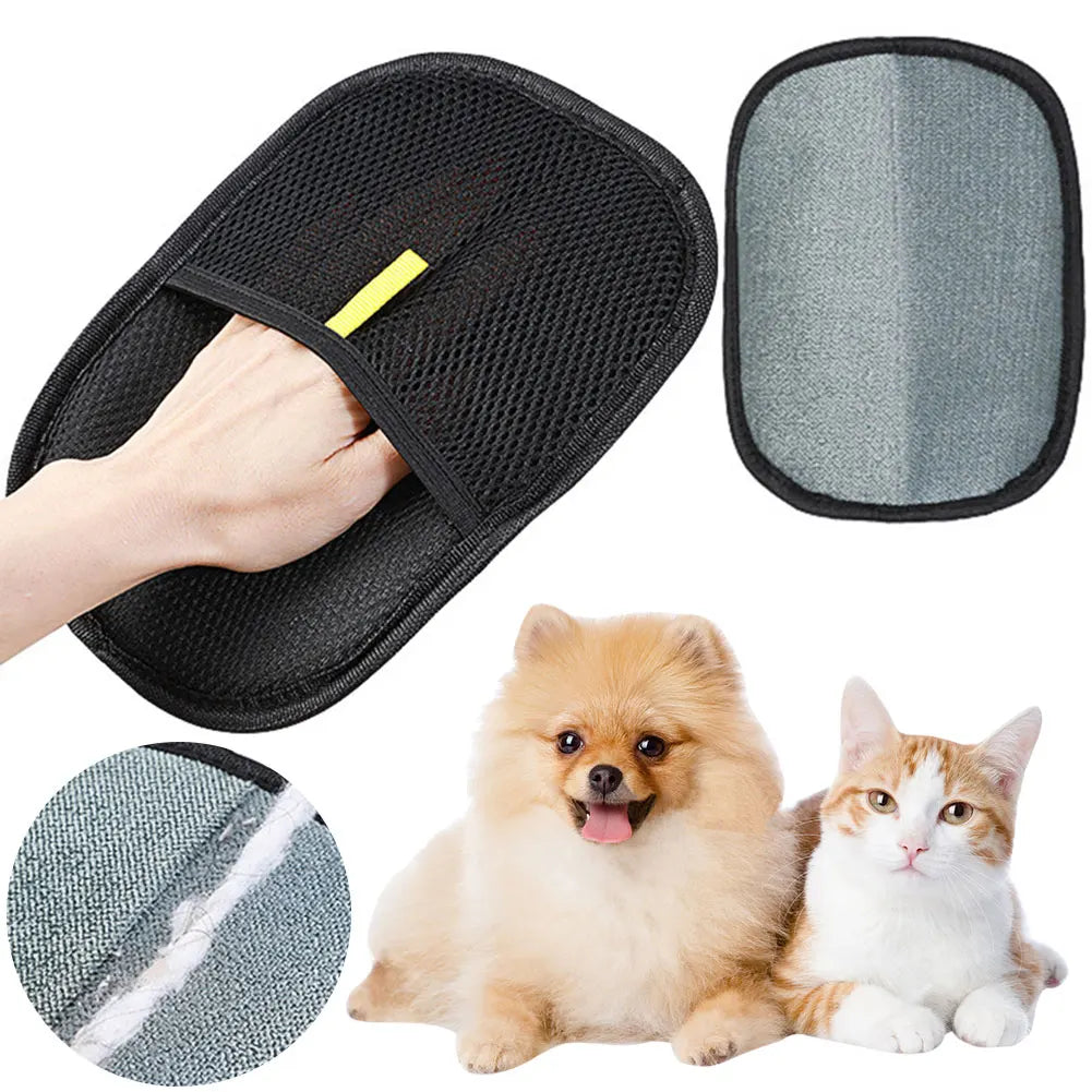 Brush Glove for Dog Cat Rabbit