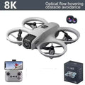 GT3 Mini With LED Foldable Drone GPS 8K HD Dual Camera Brushless Motor - Loja Manuel Coelho