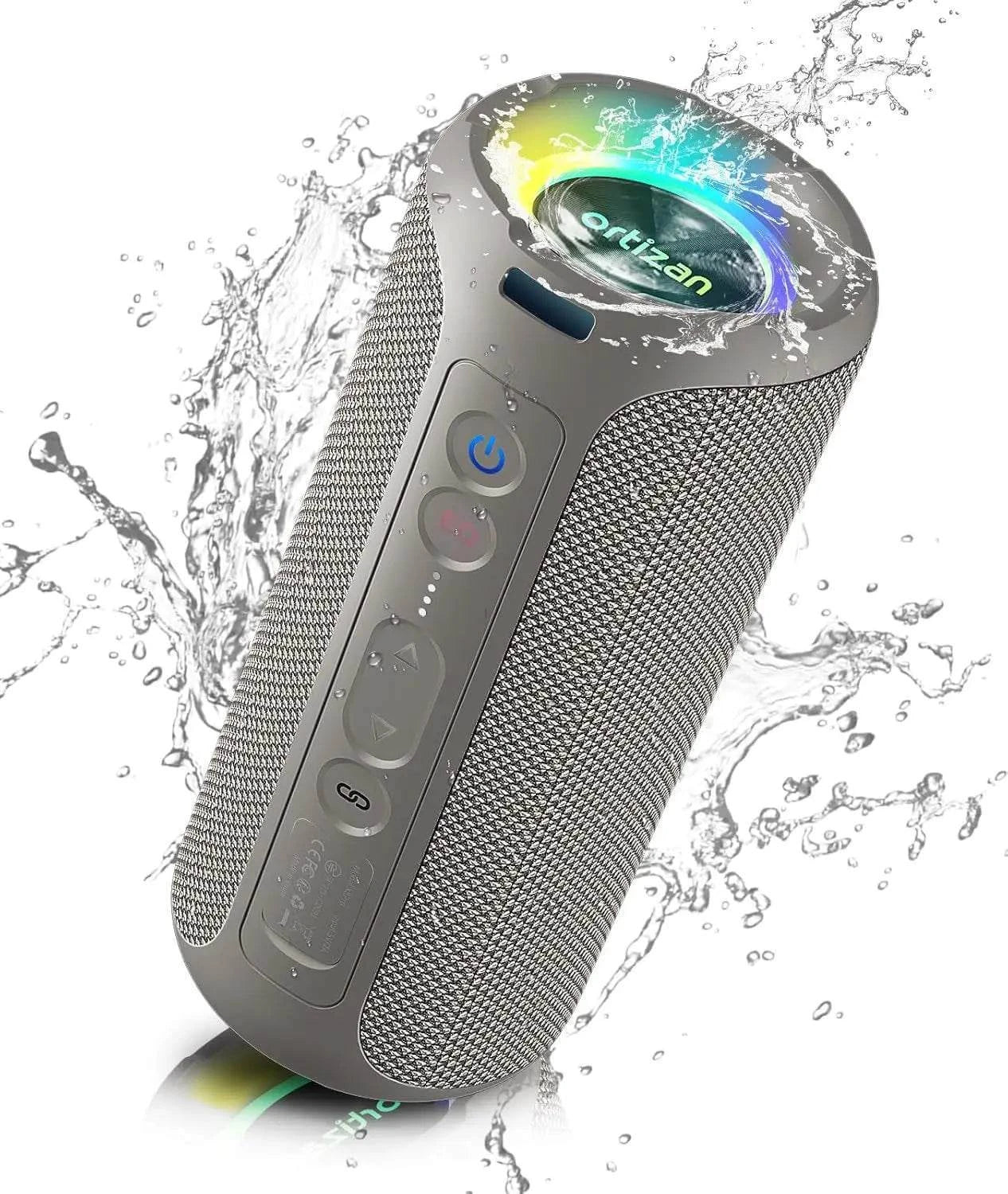 Ortizan Bluetooth Speakers 40W Enhanced Bass Portable Outdoor Wireless