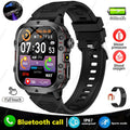 2025 New For Xiaomi Military Smart Watch Men IP68 5ATM Outdoor Sports Fitness - Loja Manuel Coelho