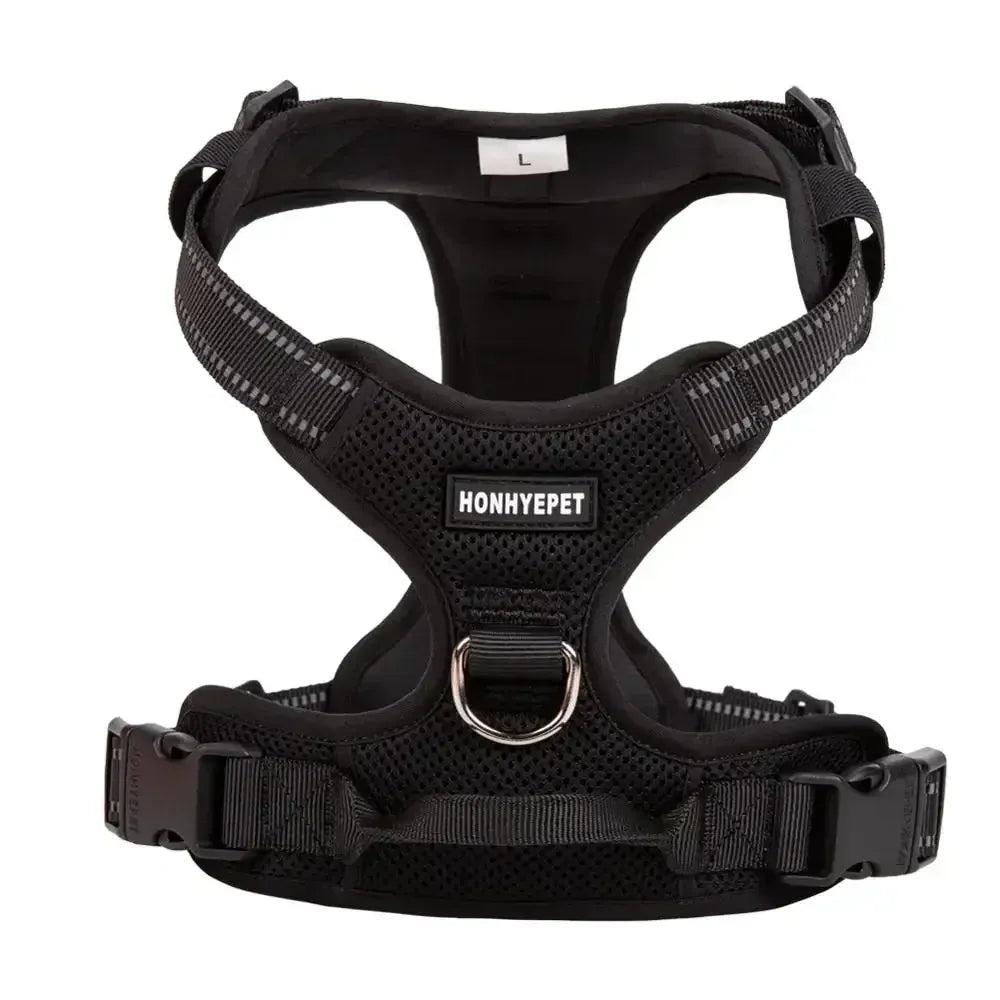 reflective pet harness for outdoor camping