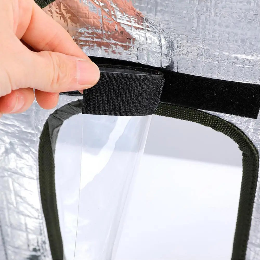 Casa grande para gatos de exterior com isolamento