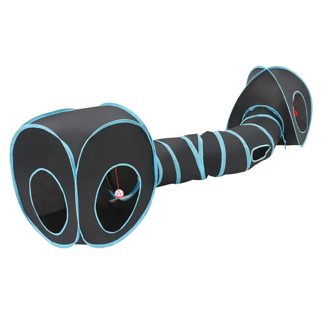 collapsible cat tunnel for indoor outdoor use