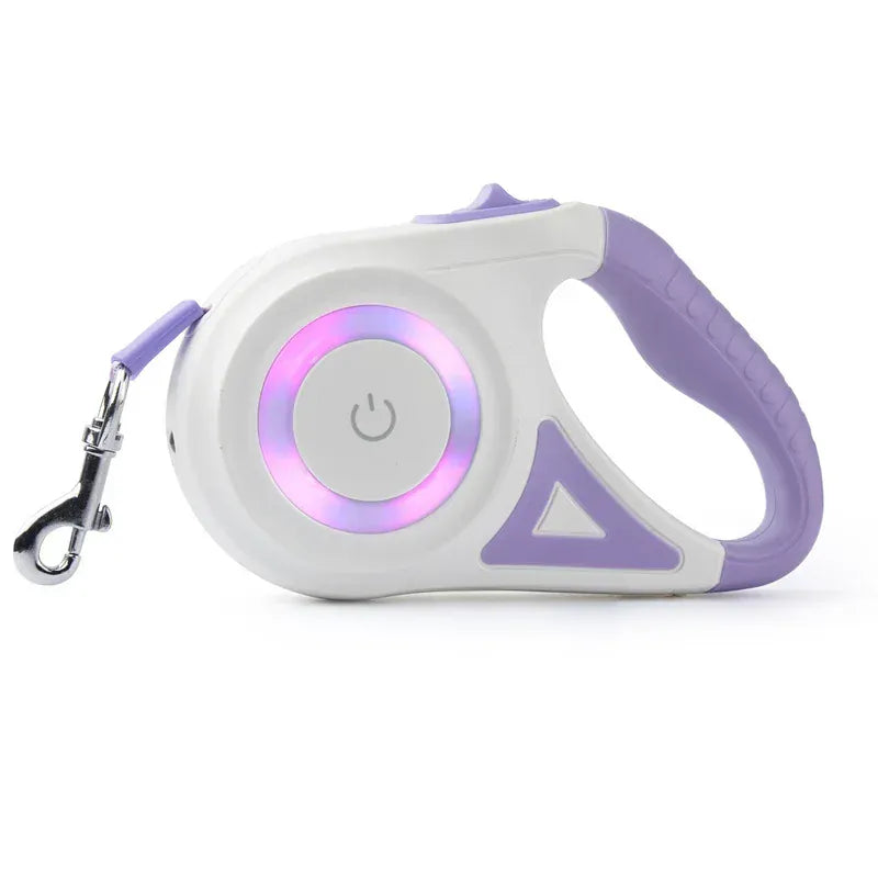 NUOYING Automatic Retractable Dog Leash Nylon Construction Lightweight Safe And Smooth Locking For All Breeds