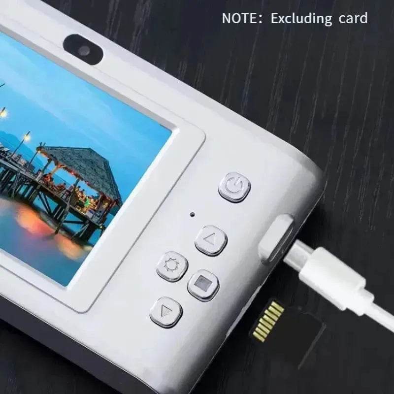 4K Digital Camera Travel Selfie Camara 50 Megapixels H2.4inch Screen - Loja Manuel Coelho
