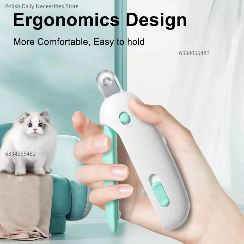 Corta-unhas para cães e gatos com furo ajustável profissional