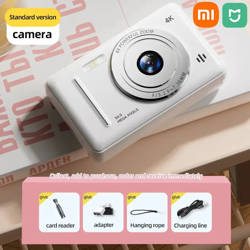 Xiaomi Mijia 4K Digital Camera Dual Camera Flash 50 Million Hd Pixel Pixel Retro - Loja Manuel Coelho