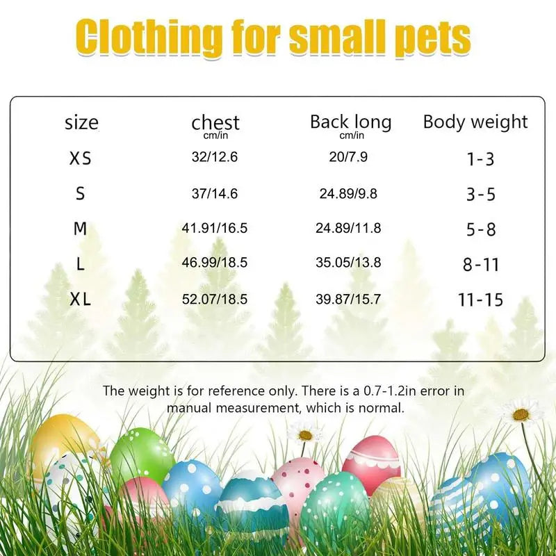 Bee Costume For Cat Dog Halloween Pet Cosplay Hoodies Pet Halloween Christmas Cosplay Dress Hoodie for Small Medium Pets Dog Cat size chart