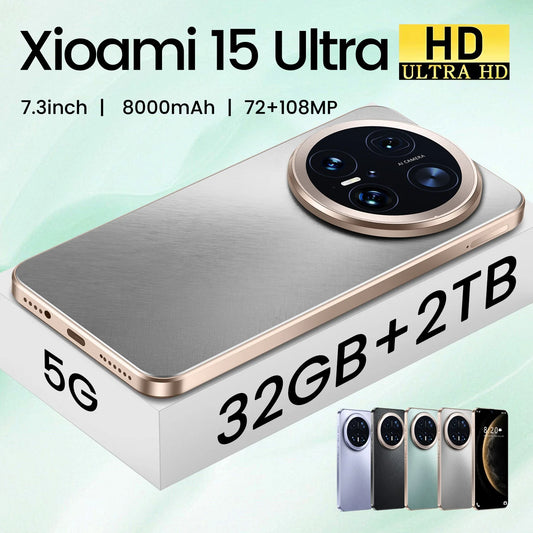 2025 NEW Xioami 15 Ultra HOT Original Smartphone 6.8 inch New Full Screen 4G 5G