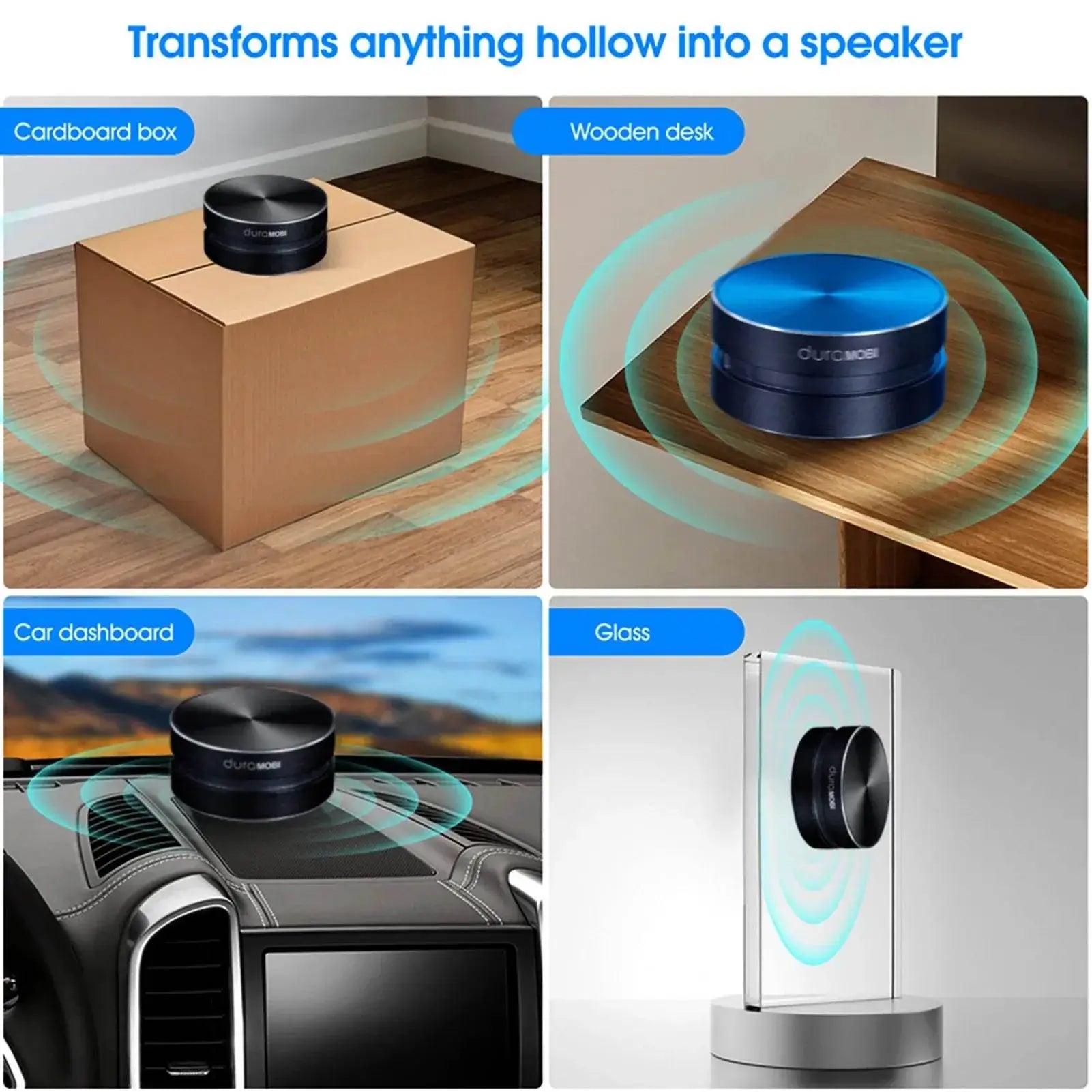 1/2 Pack Wirelessly BT Speaker Bone Conduction Speakers Mini Portable