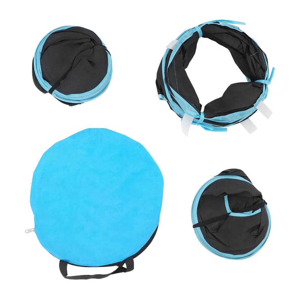 collapsible cat tunnel for indoor outdoor use