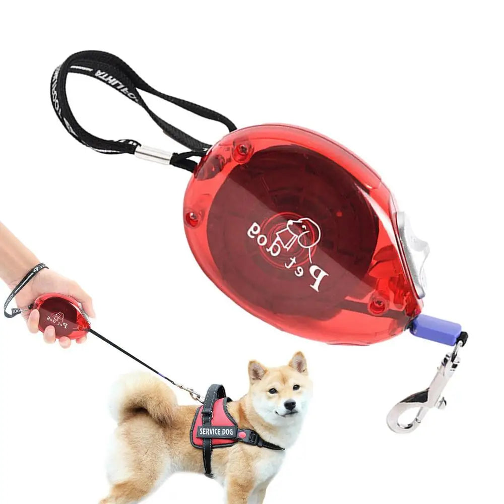 tangle-free retractable dog leash