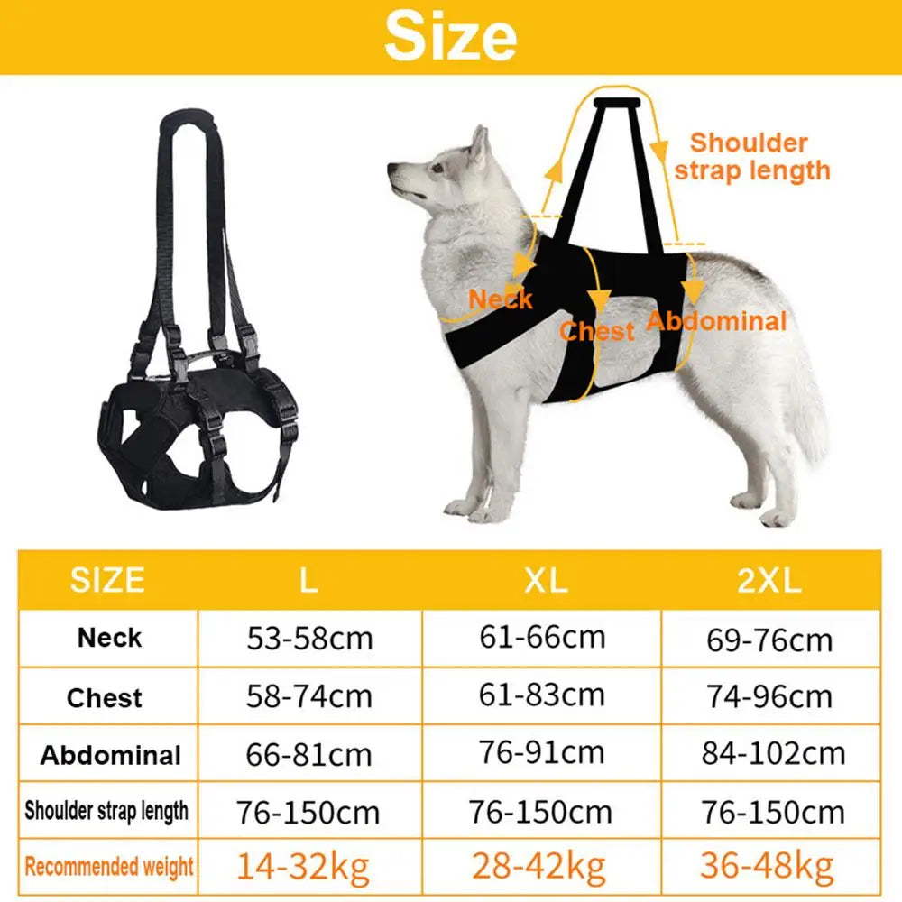 Dog Support Sling Dog Vest Harnesses Support Stair Helper