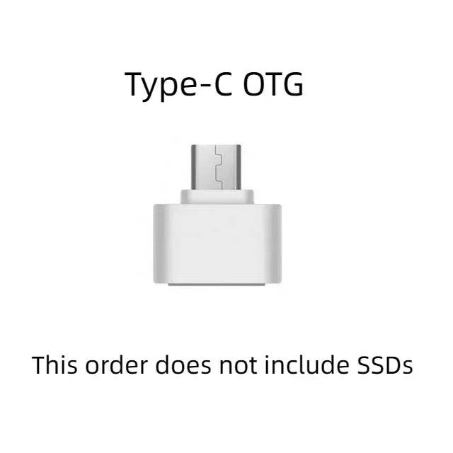 Portable SSD 1TB 2TB High Speed External Hard Drive USB3.1 Type-C Interface - Loja Manuel Coelho