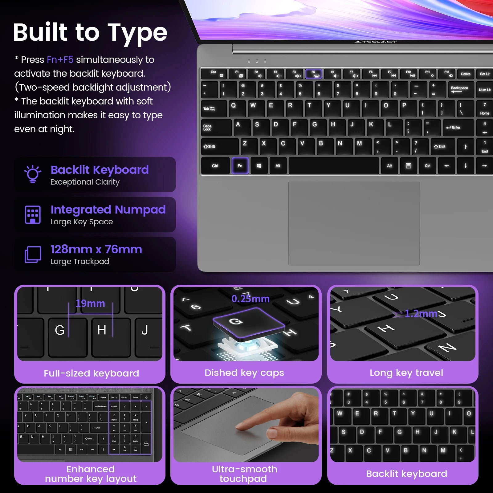 【New】 Teclast F16Pro Laptop 15.6 inch, 12GB + 256GB / 16GB + 512GB, for CPU Intel N95 - Loja Manuel Coelho
