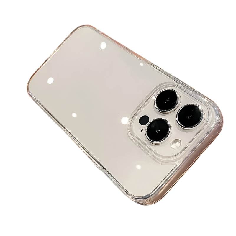 Luxury Transparent Soft Phone Cases iPhone16 15 14 13 12 11 - Loja Manuel Coelho
