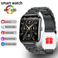 New Ultra Thin Smart Watch men 1.96" AMOLED 360*360 HD Pixel Display