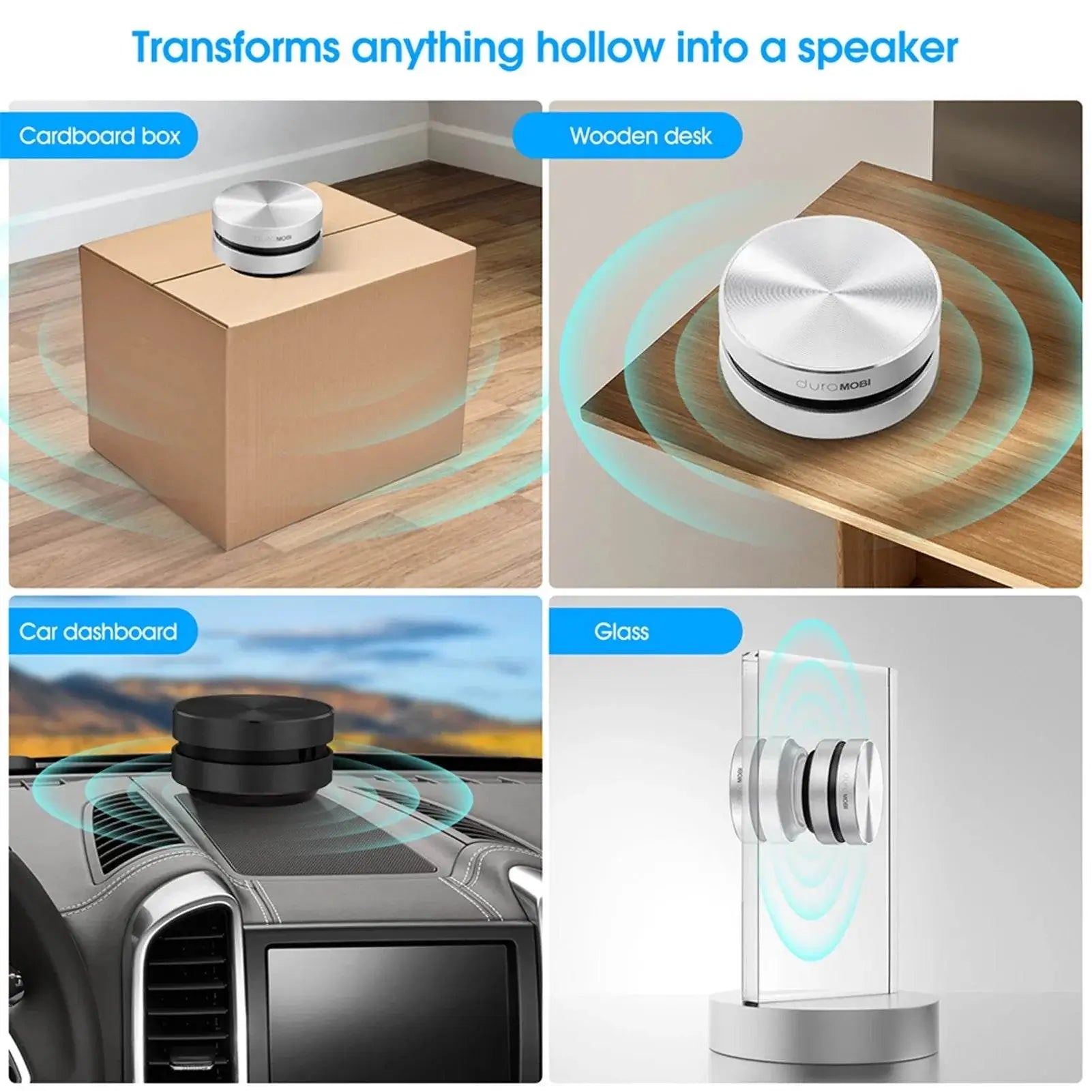 1/2 Pack Wirelessly BT Speaker Bone Conduction Speakers Mini Portable