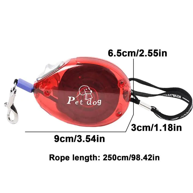 tangle-free retractable dog leash