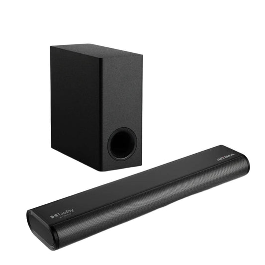 AIYIMA S07 Dolby 2.1 Sound Bar with Wireless Subwoofer - Loja Manuel Coelho