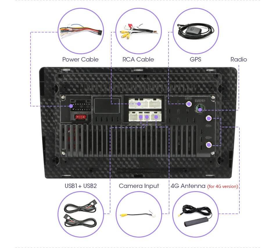 Android 12 Car Radio for Nissan Kia Honda Toyota VW - Loja Manuel Coelho