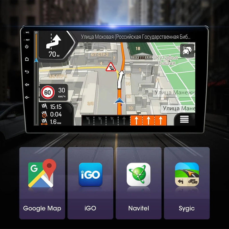 Android 12 Universal Car Radio for Nissan Kia Honda Toyota VW Multimedia Video Player - Loja Manuel Coelho