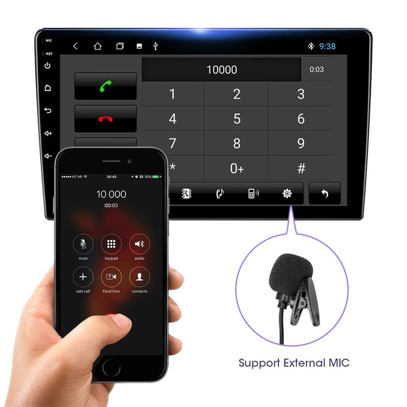 Android 12 Universal Car Radio for Nissan Kia Honda Toyota VW Multimedia Video Player - Loja Manuel Coelho