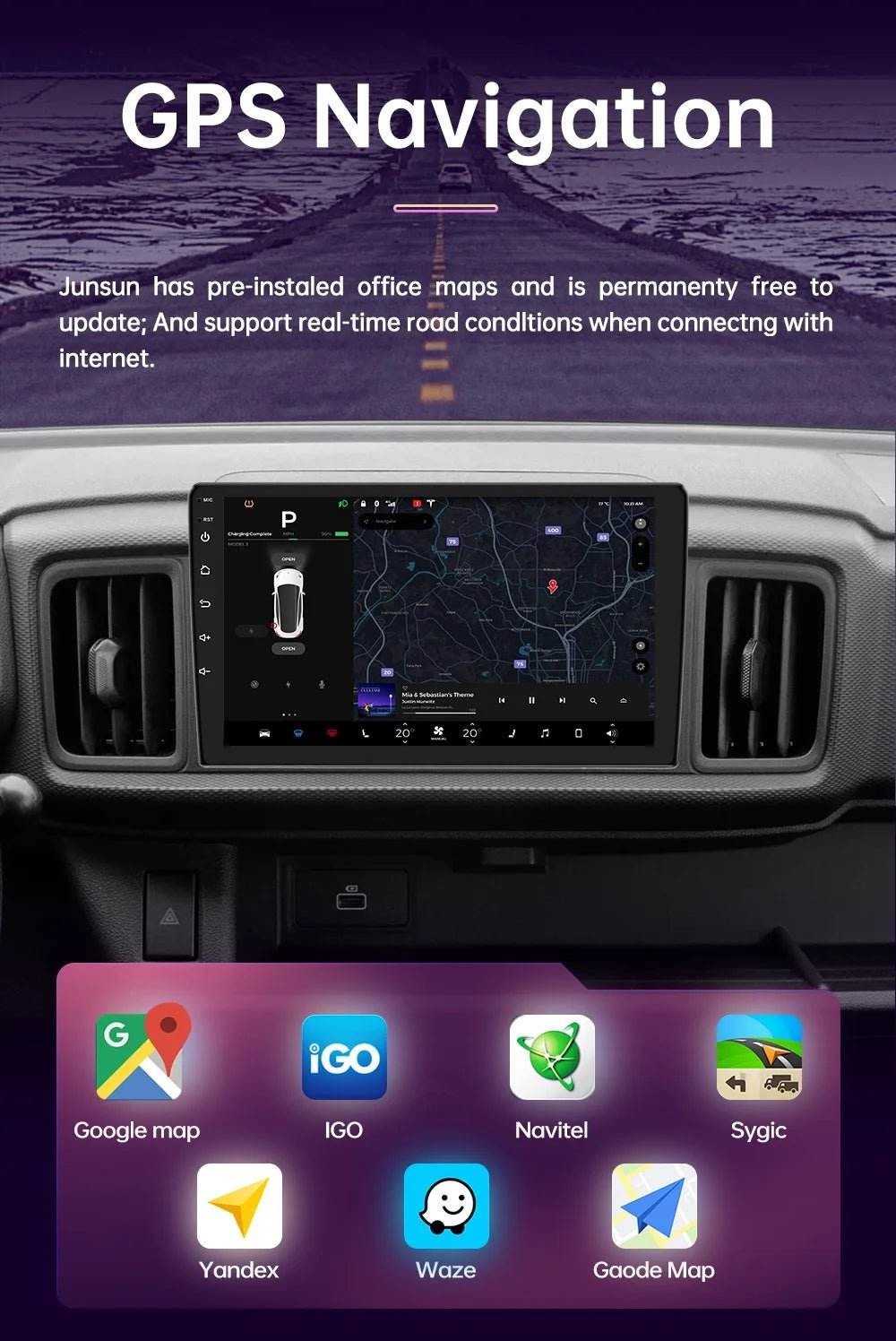 Android 13 4G Multimedia Carplay GPS Navigation - Loja Manuel Coelho