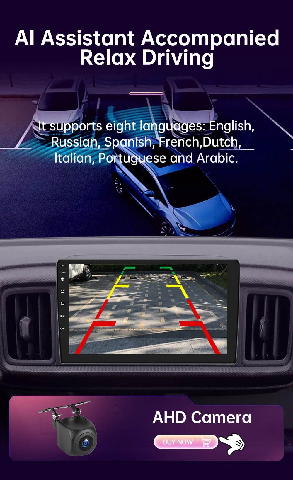 Android 13 4G Multimedia Carplay GPS Navigation - Loja Manuel Coelho
