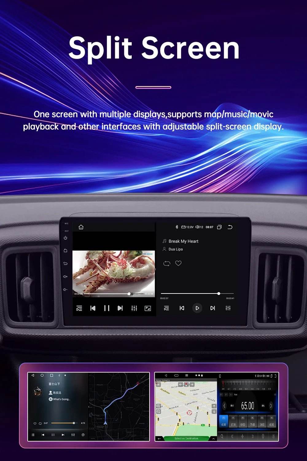 Android 13 4G Multimedia Carplay GPS Navigation - Loja Manuel Coelho