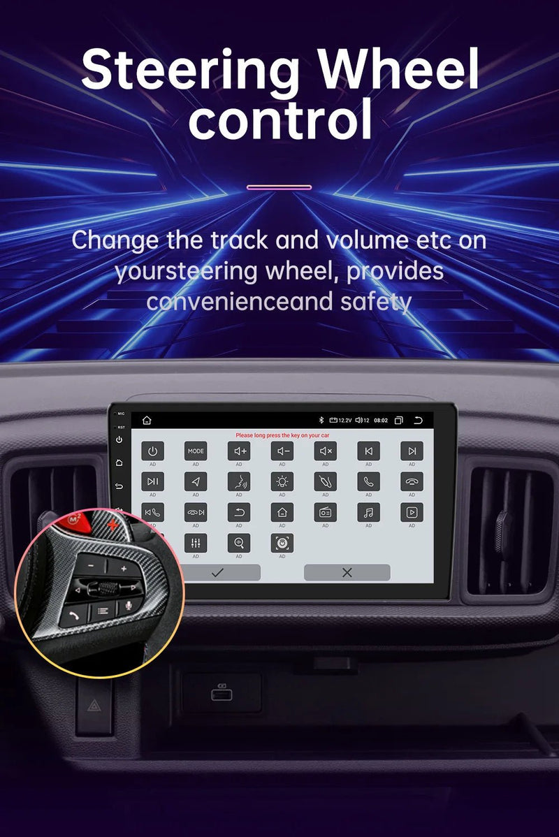 Android 13 4G 64G Multimedia Car Radio Carplay Auto Player GPS Navigation - Loja Manuel Coelho