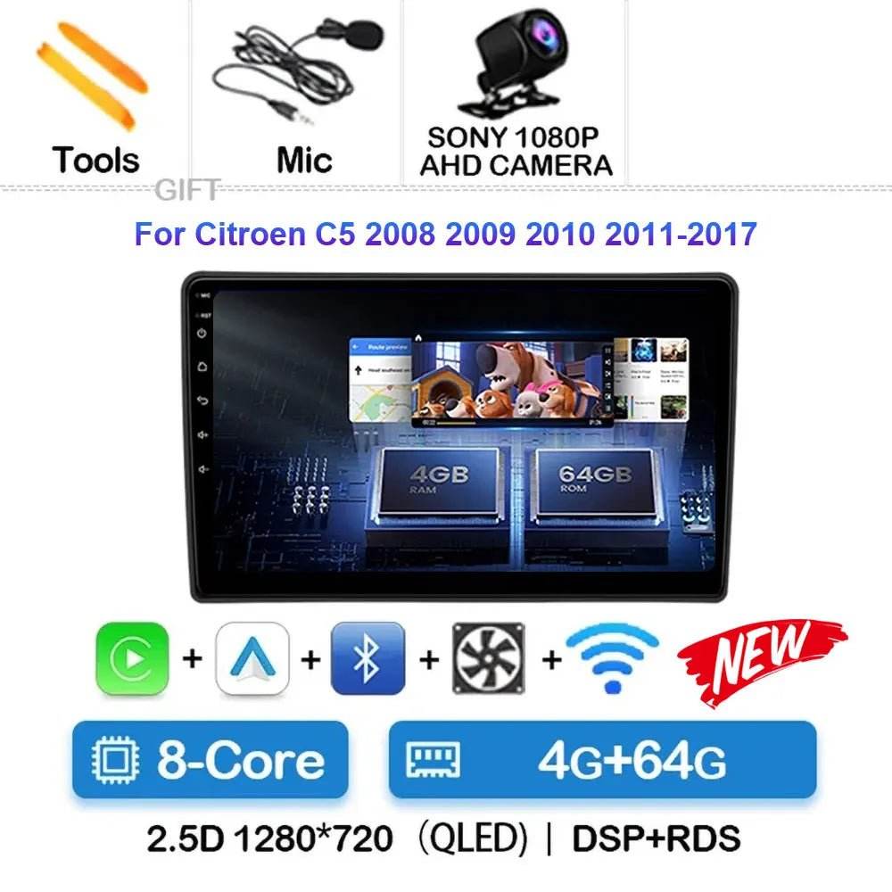 Android 15 Car Radio for Citroen C5 (2009-2015) - Loja Manuel Coelho