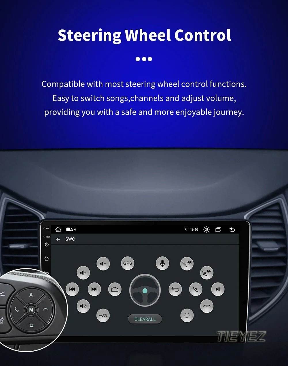 Android 15 Car Radio for Citroen C5 (2009-2015) - Loja Manuel Coelho
