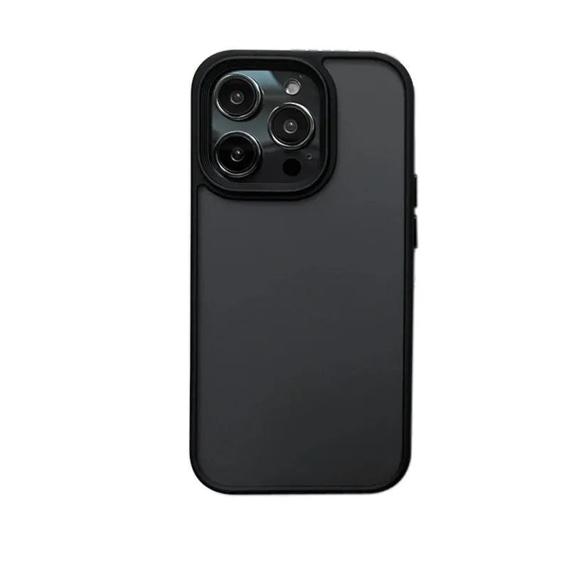 Armor Shockproof Hybrid Case for iPhone 15 14 16 Pro Max Matte Back Cover - Loja Manuel Coelho