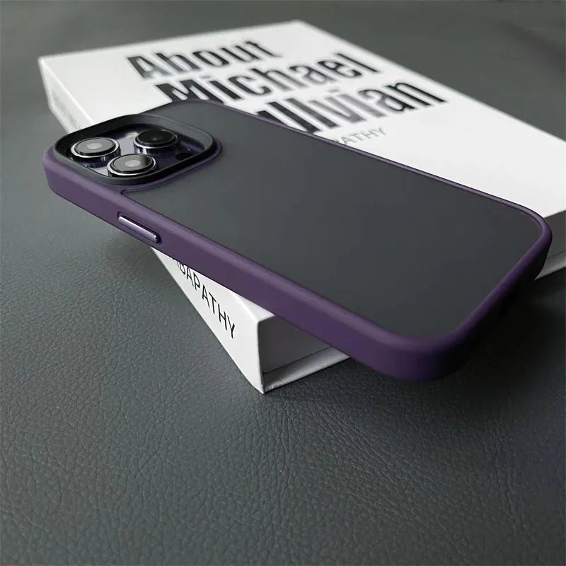 Armor Shockproof Hybrid Case for iPhone 15 14 16 Pro Max Matte Back Cover - Loja Manuel Coelho