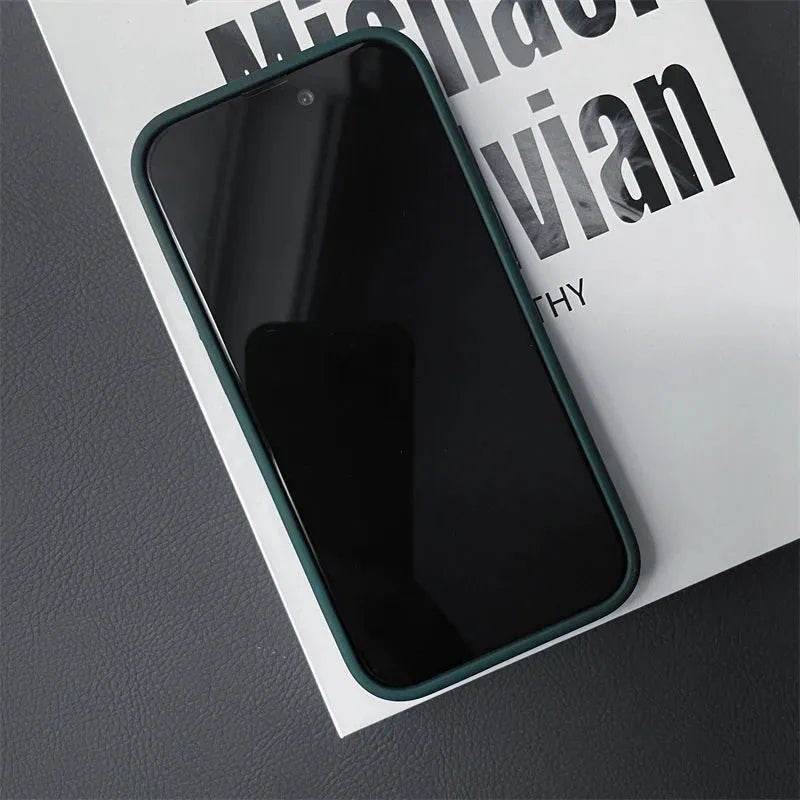 Armor Shockproof Hybrid Case for iPhone 15 14 16 Pro Max Matte Back Cover - Loja Manuel Coelho
