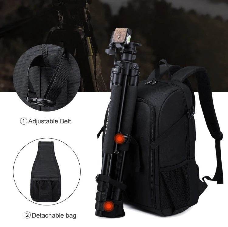 Big Capacity Waterproof Camera Backpack | ightpro TS39 - Loja Manuel Coelho