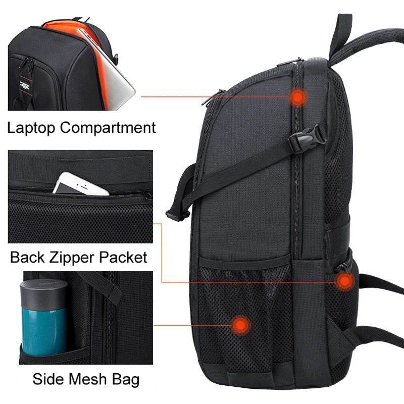 Big Capacity Waterproof Camera Backpack | ightpro TS39 - Loja Manuel Coelho