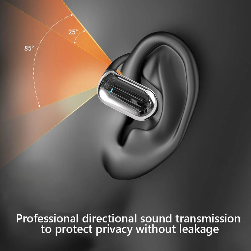 BT 5.3 AI Translation Earbuds with Ear Hook Translator Headphones - Loja Manuel Coelho