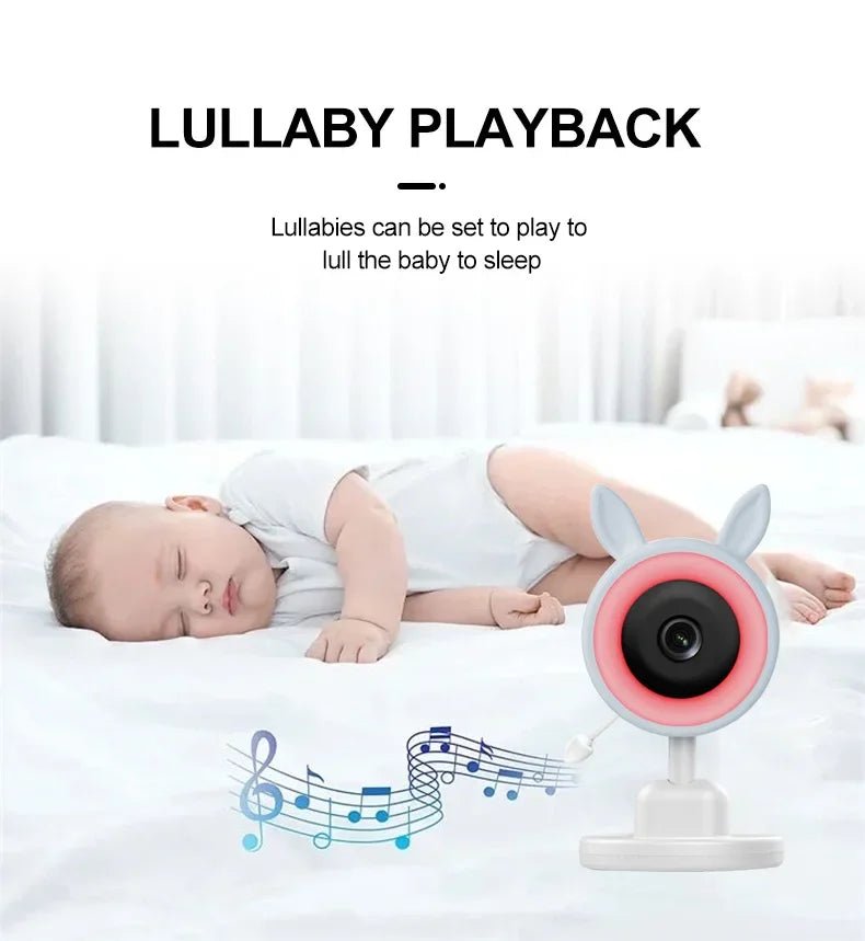 C4L 2X/4X Zoom Wireless Baby Monitor 3.5 Inch Digital Child Safety Caregiver - Loja Manuel Coelho