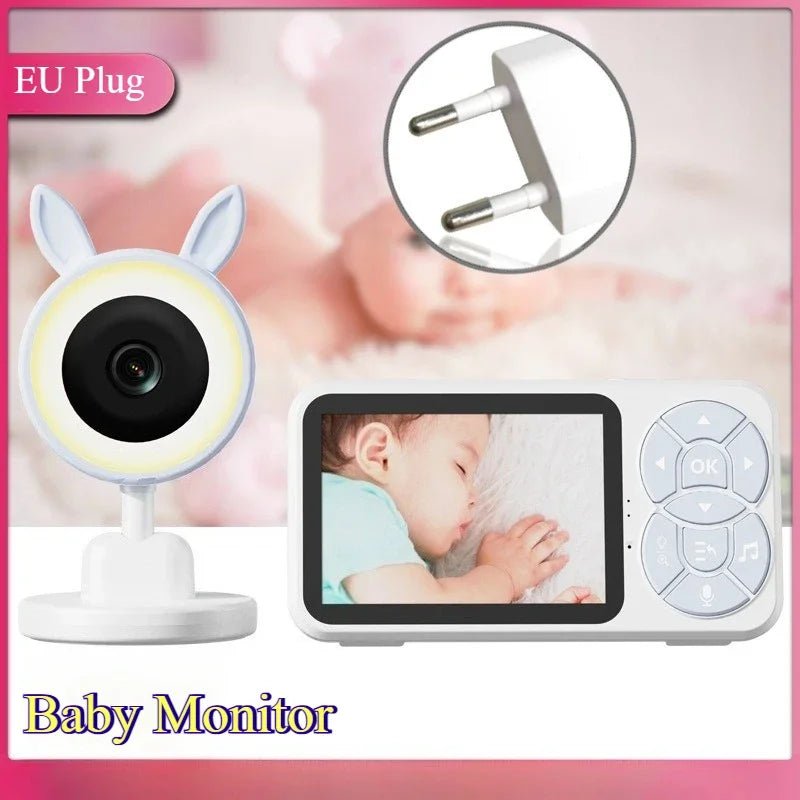 C4L 2X/4X Zoom Wireless Baby Monitor 3.5 Inch Digital Child Safety Caregiver - Loja Manuel Coelho
