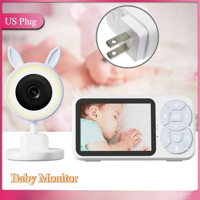 C4L 2X/4X Zoom Wireless Baby Monitor 3.5 Inch Digital Child Safety Caregiver - Loja Manuel Coelho