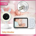 C4L 2X/4X Zoom Wireless Baby Monitor 3.5 Inch Digital Child Safety Caregiver - Loja Manuel Coelho