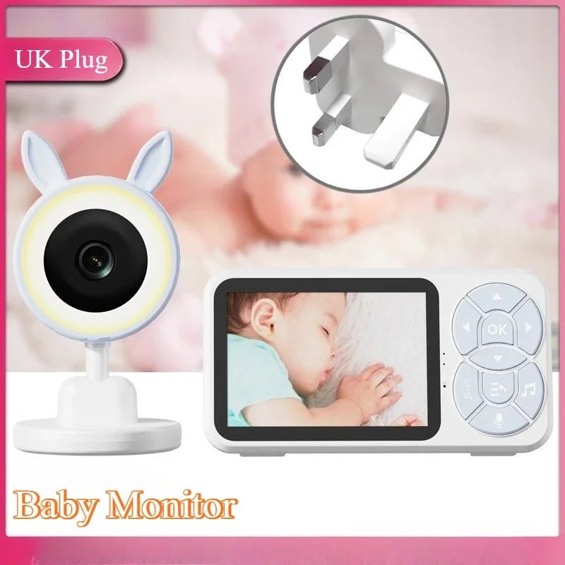 C4L 2X/4X Zoom Wireless Baby Monitor 3.5 Inch Digital Child Safety Caregiver - Loja Manuel Coelho